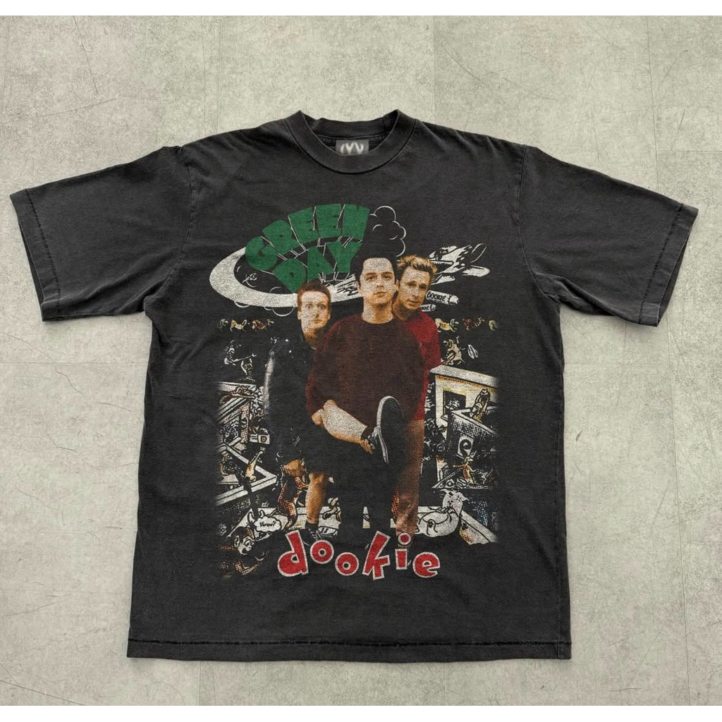 IYV STUDIO By Itsyourvintage - All Variant Baju Kaos Vintage Bootleg Green Day Gin and Juice Snoop D