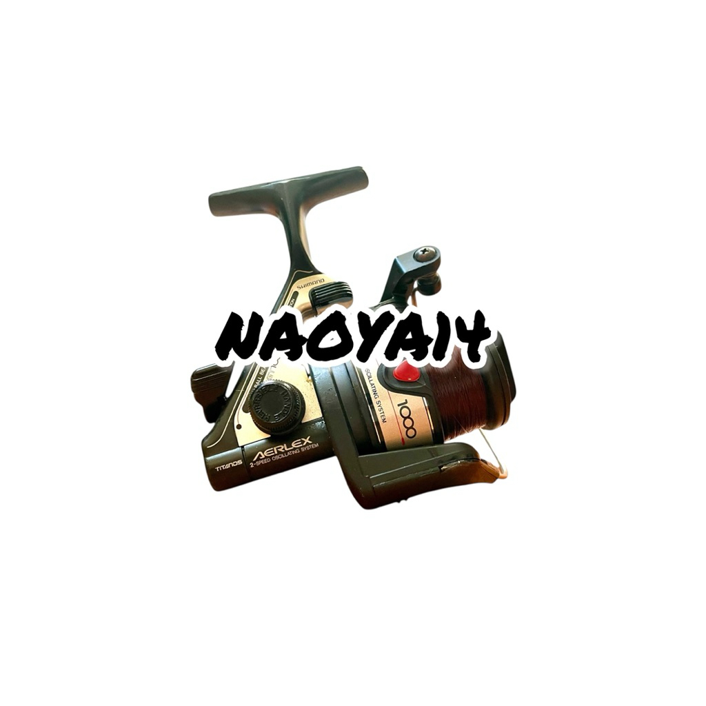 REEL VINTAGE SHIMANO TITANOS AERLEX GT-1000