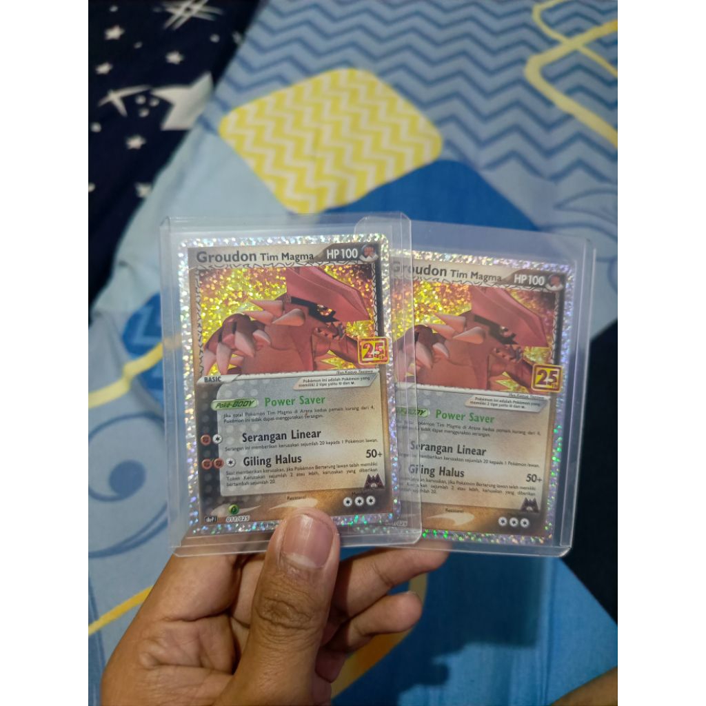 Groudon Promo Card 25th Anniversary Pokemon Card ID