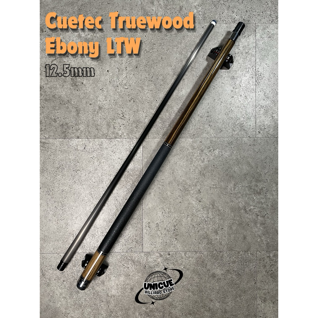 Cuetec Truewood II Ebony LTW 12.5mm