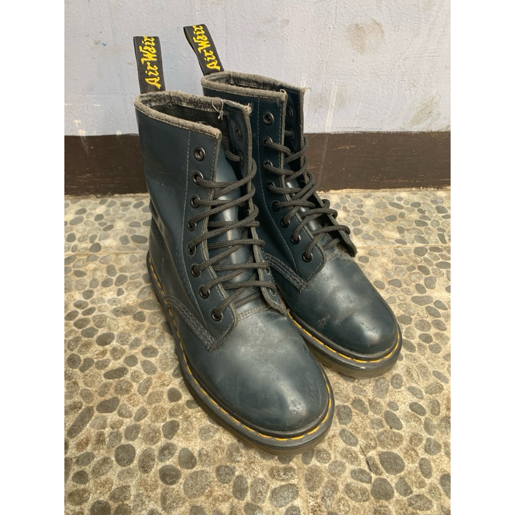 dr.martens 1460 navy smooth