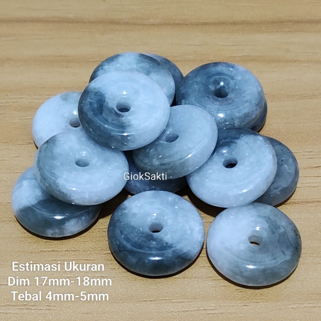 Giok Donat Jade Asli Full Tembus