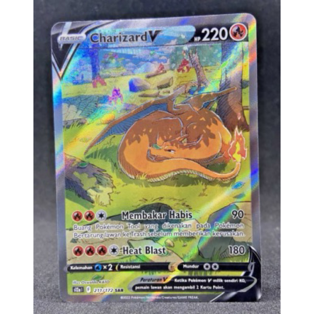 Charizard V SAR Indonesia