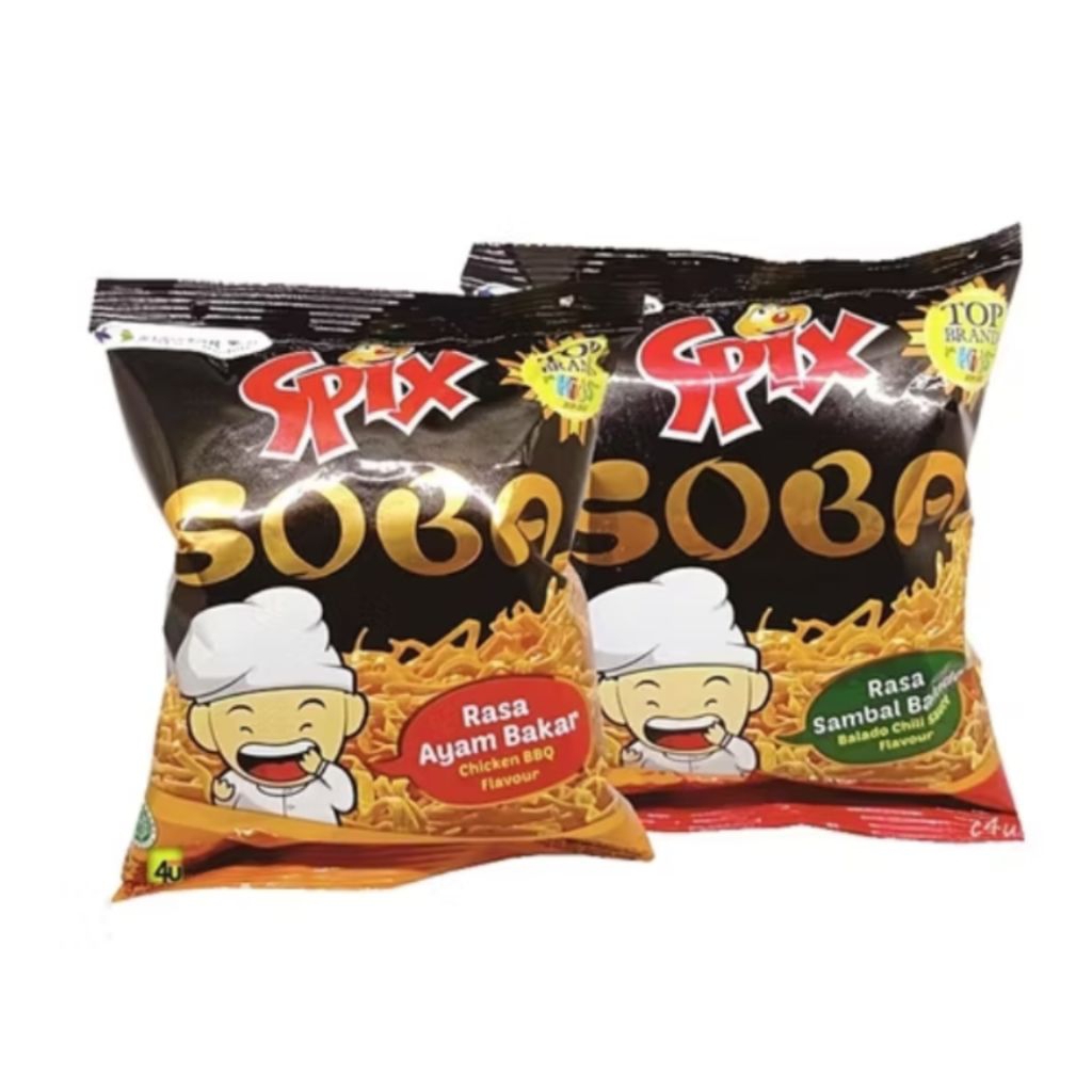 Spix Soba Mie Sambal Balado dan Ayam Bakar 21 gr