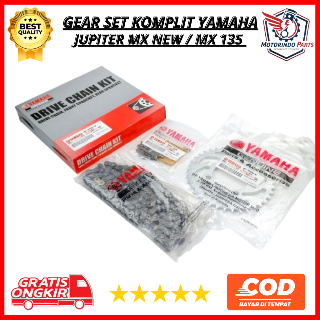 Gear set motor jupiter mx 135 new 50C