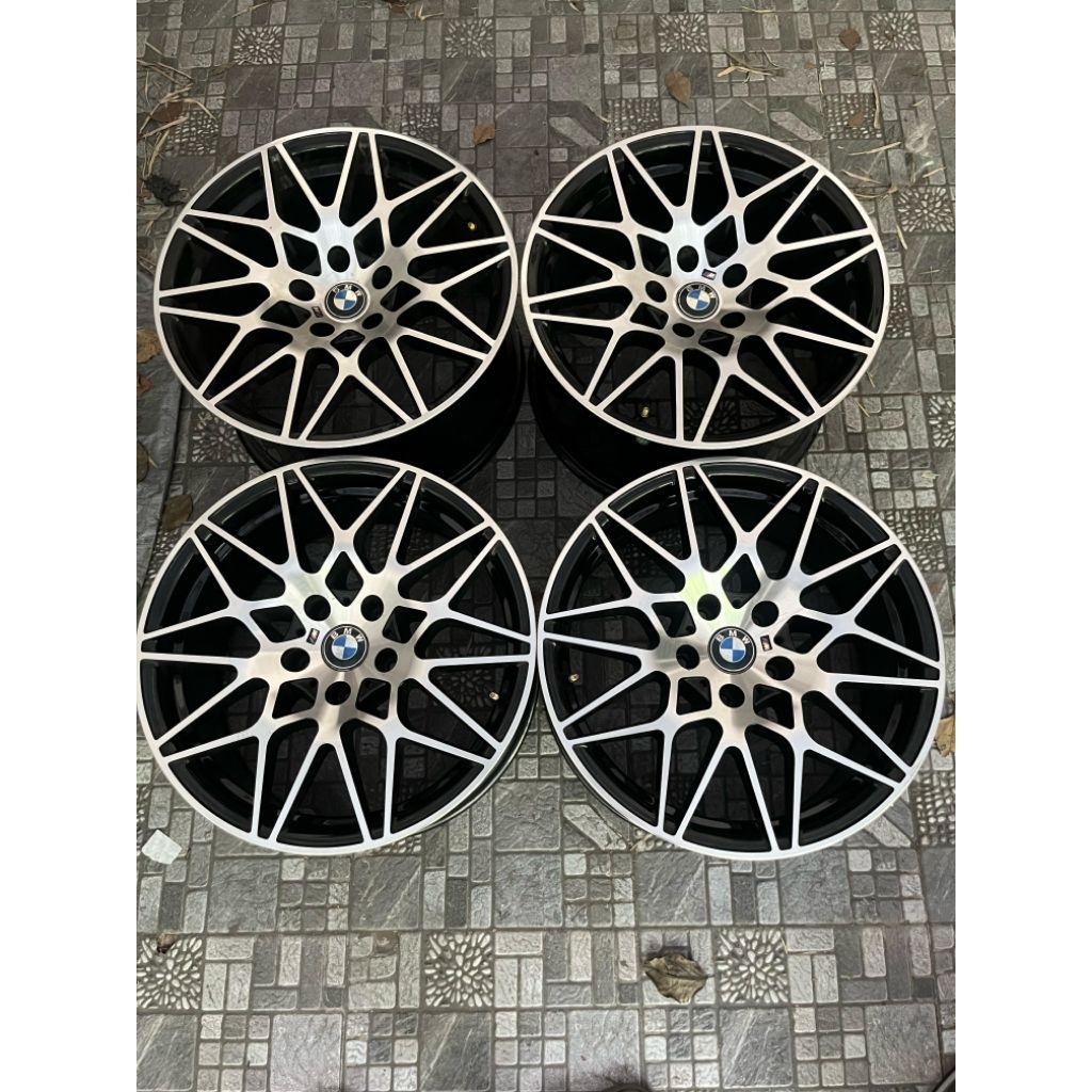 Velg BMW OEM M3 style 666M Supercopy Ring 18. Pcd 5x120. Like New. For F30 E90 F10