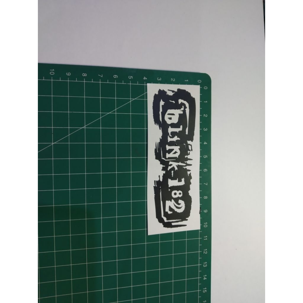 stiker cutting blink 182