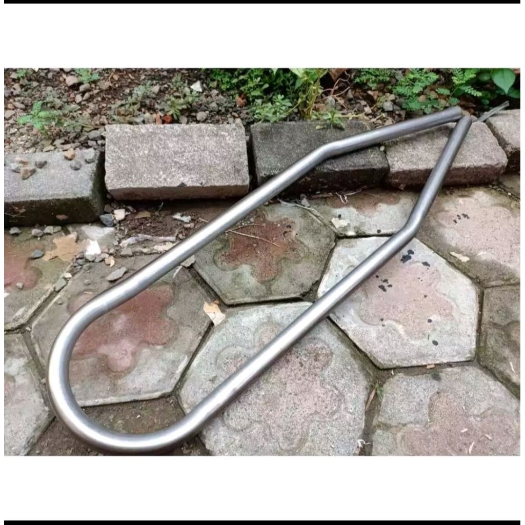 Besi U Behel U Jok Japstyle Yamaha Panjang Tekuk Tebal 2mili