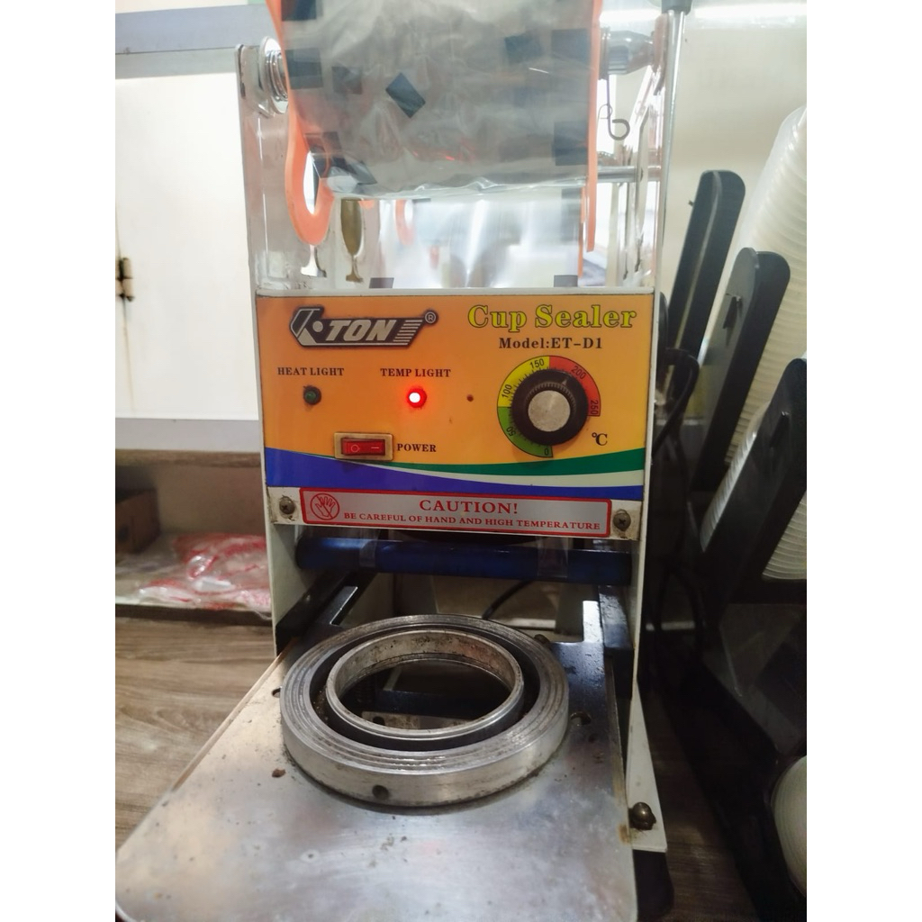 MESIN CUP SEALER JUMBO MANUAL
