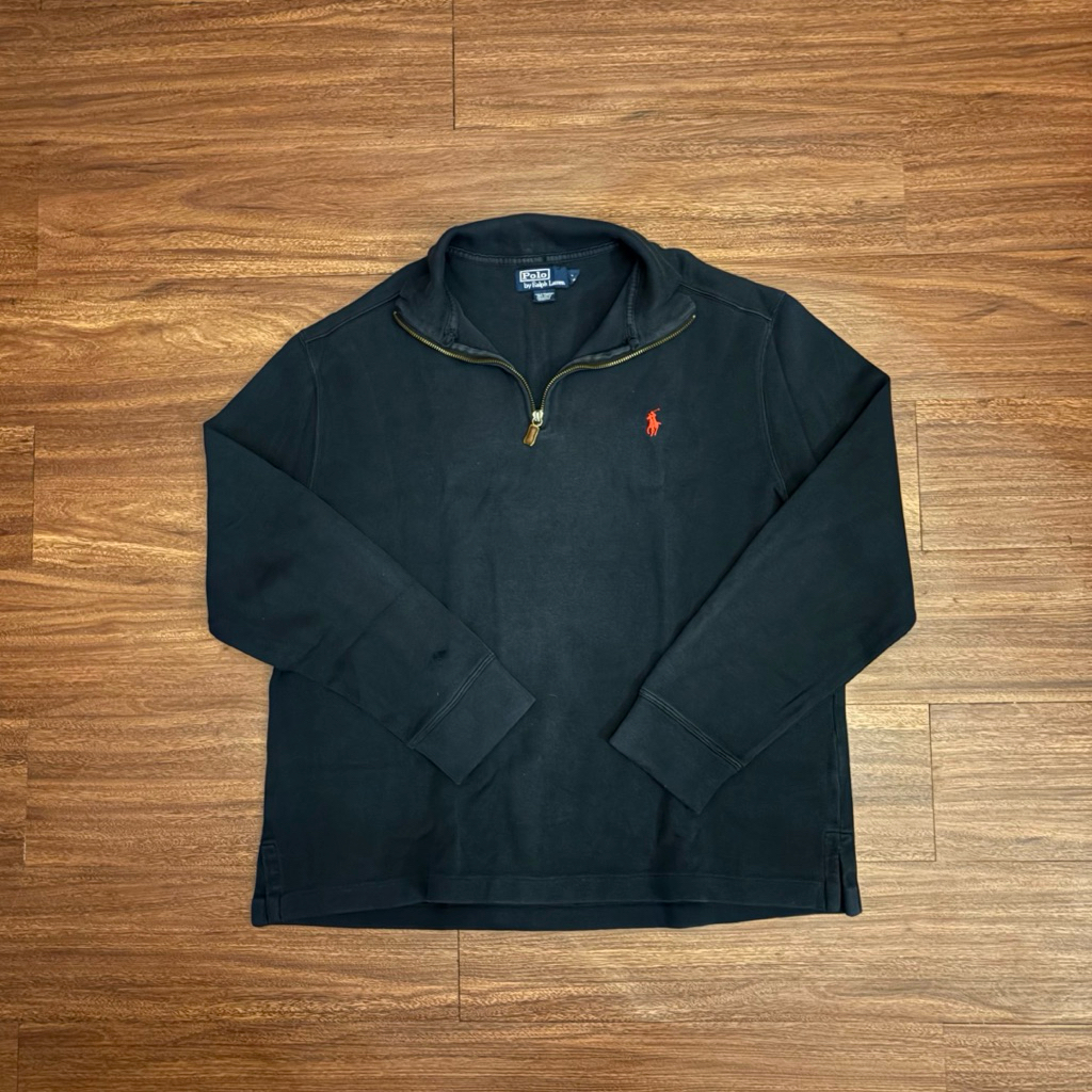 Polo Ralph Lauren Half Zip Dark Navy Second Preloved