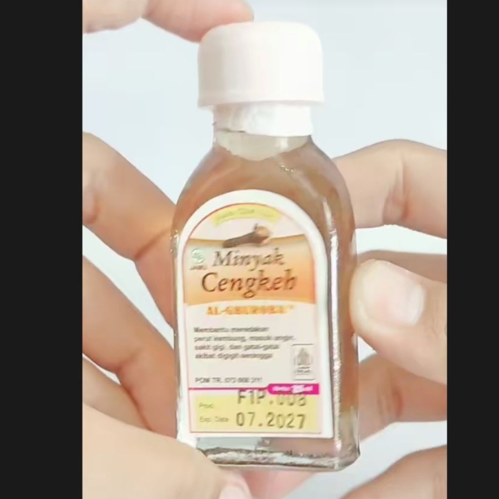COD MINYAK CENGKEH MURNI ASLI GOSOK OLES UNTUK GIGI SAKIT PERUT KEMBUNG PIJAT PINGGANG, PUNGGUNG,SEN