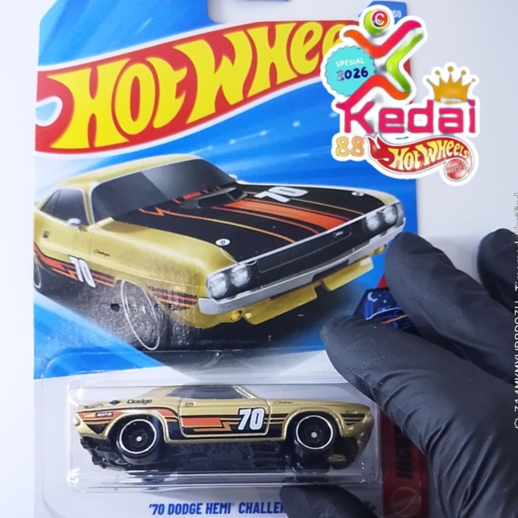 Hot wheels 70 dodge hemi challenger