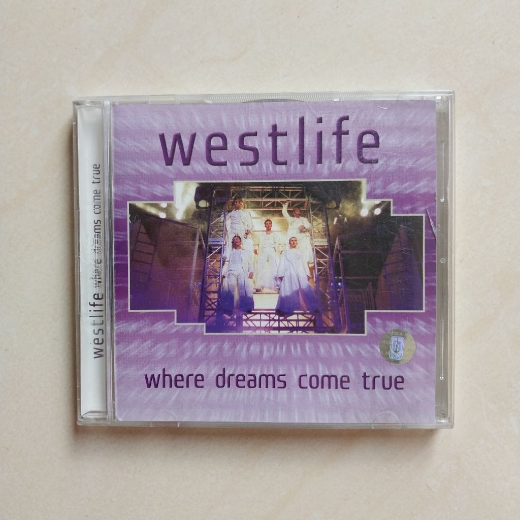 VCD WESTLIFE WHERE DREAMS COME TRUE ( 2 CD )