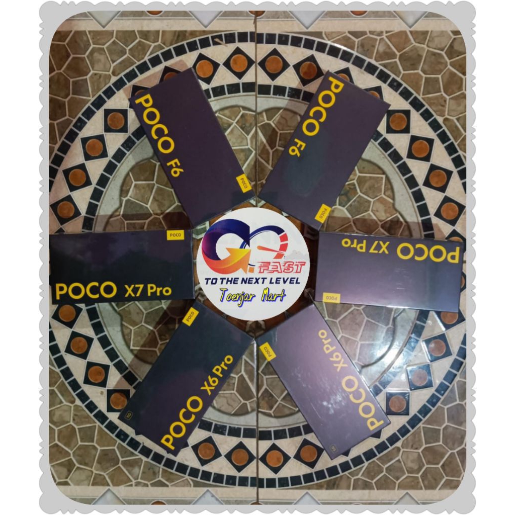 Poco F6 X6 X7 PRo 5 G RAM 8 12 / 256 512 GB Garansi Resmi