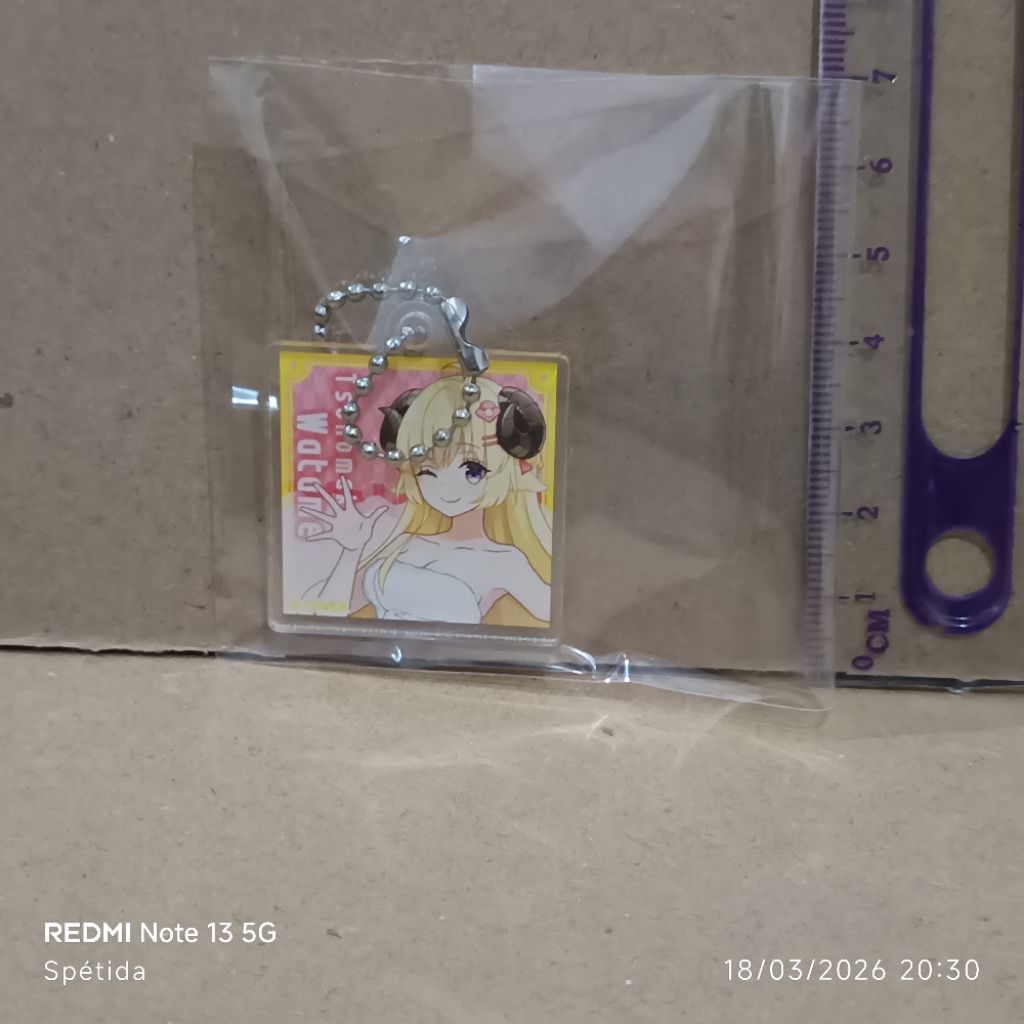 Tsunomaki Watame Deformed Acrylic Keychain Hololive