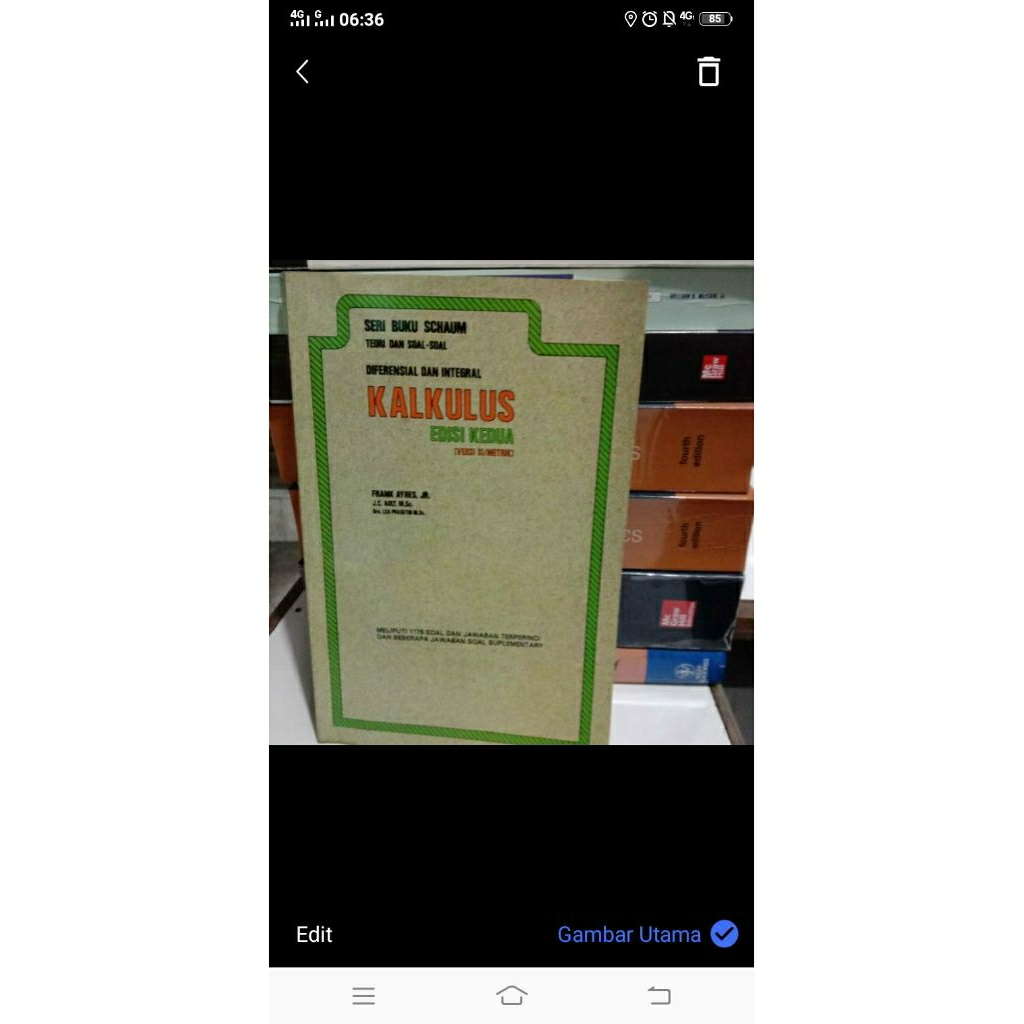 buku kalkulus edisi 2 seri buku teori dan soal schaum