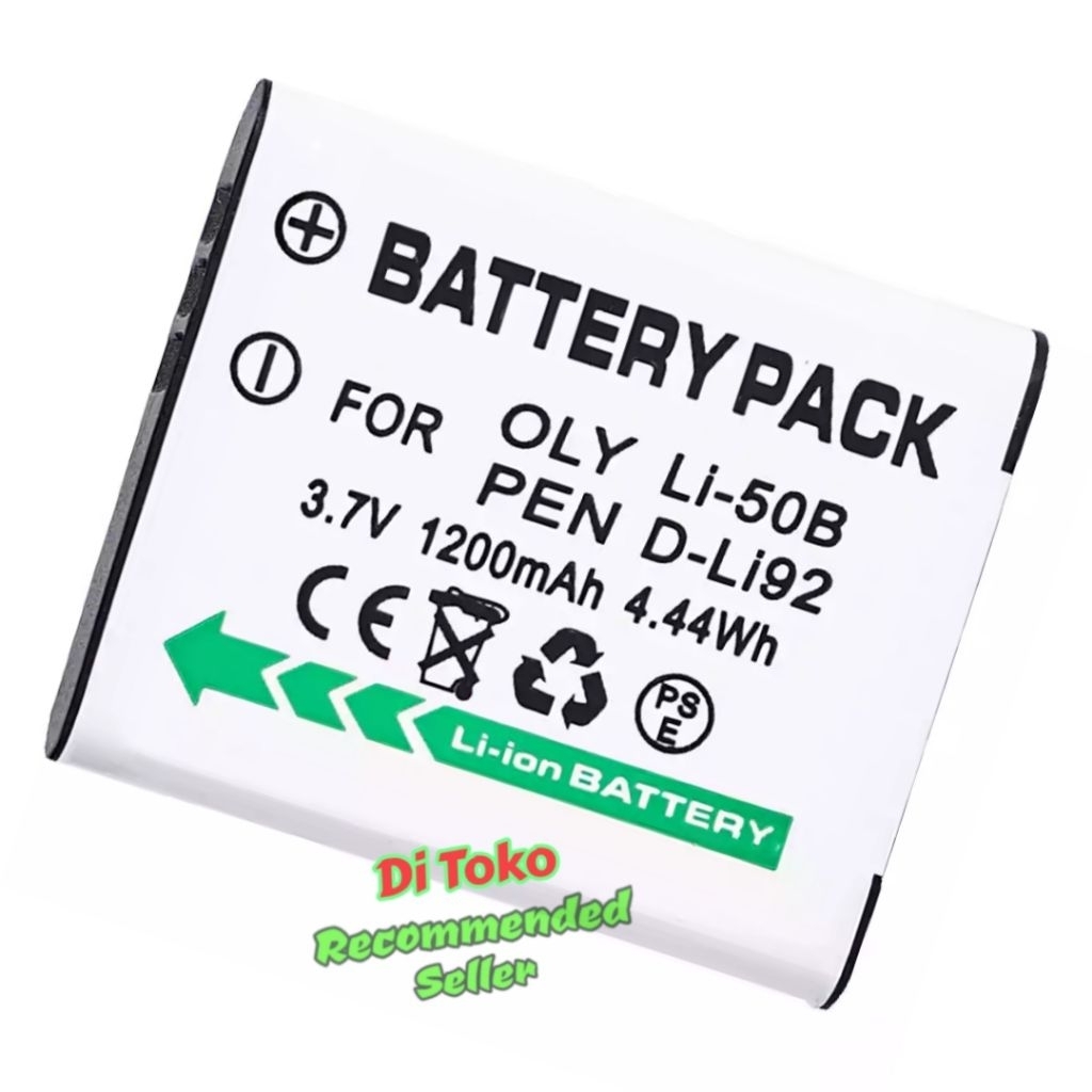 Battery Kamera For Pentax Optio I-10 I10 RZ10 RZ18 WG-1 2 3 4 5 Baterai GPS WG-10 20 30 40 50 D-Li92