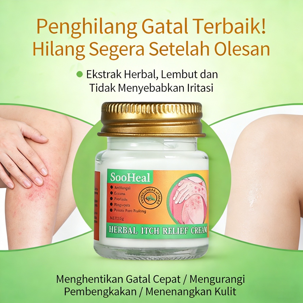 Obat gatal salep,Salep kulit gatal ampuh,15g,Salep eksim kering dan gatal,Kemaluan gatal,Gigitan nya