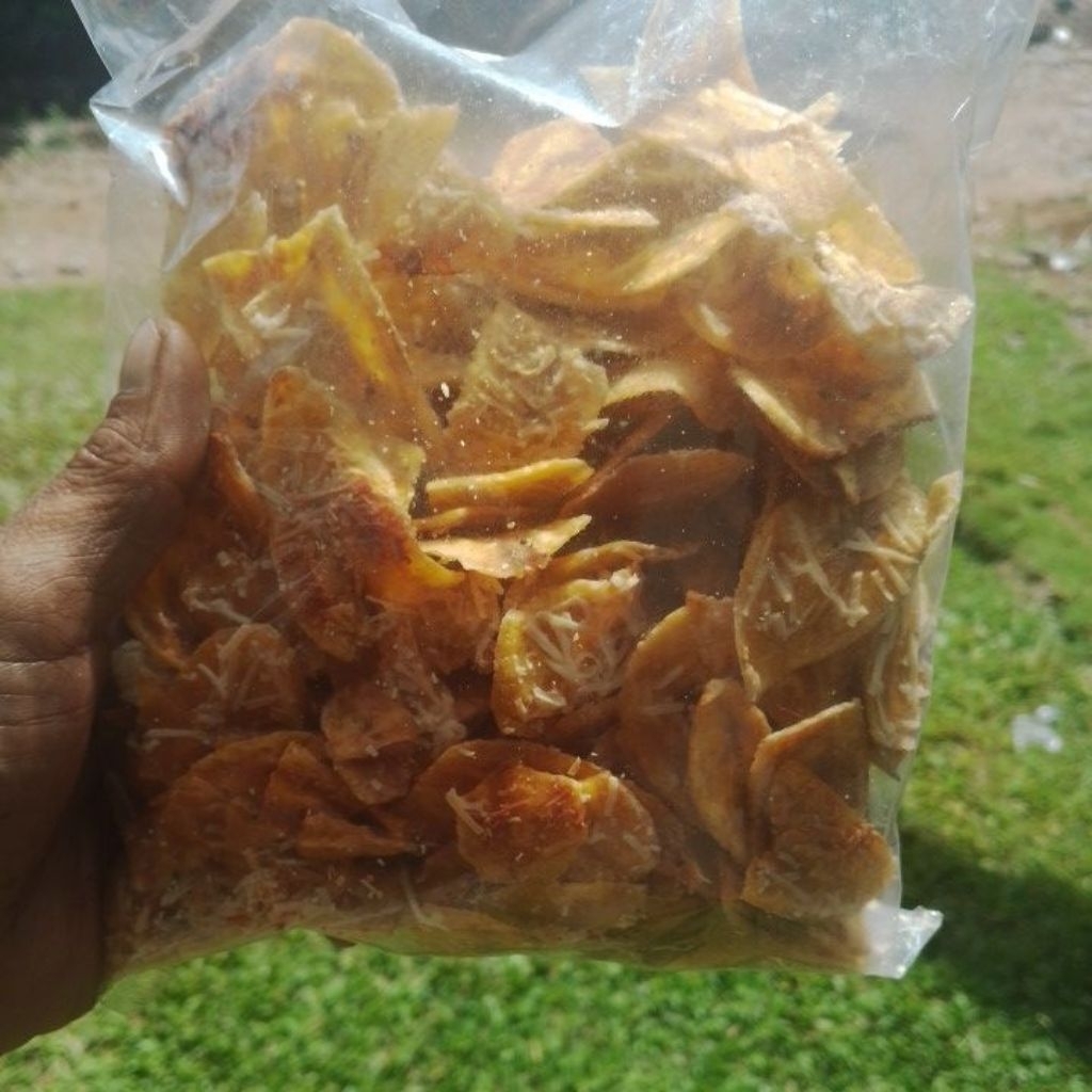 kripik pisang tanduk