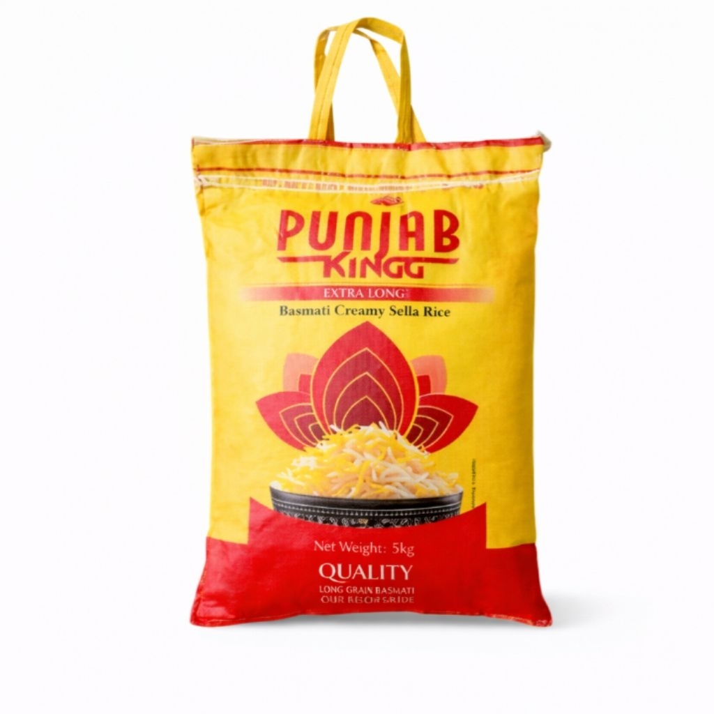 Beras Basmati India 5kg - Aroma Khas, Tidak Mengandung Gula, Baik untuk Diet Diabetes