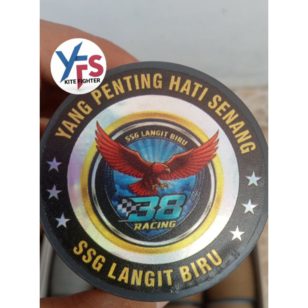 Gelasan SSG Langit biru molor (Original) Bahan n66 size 0,20 2000 yard