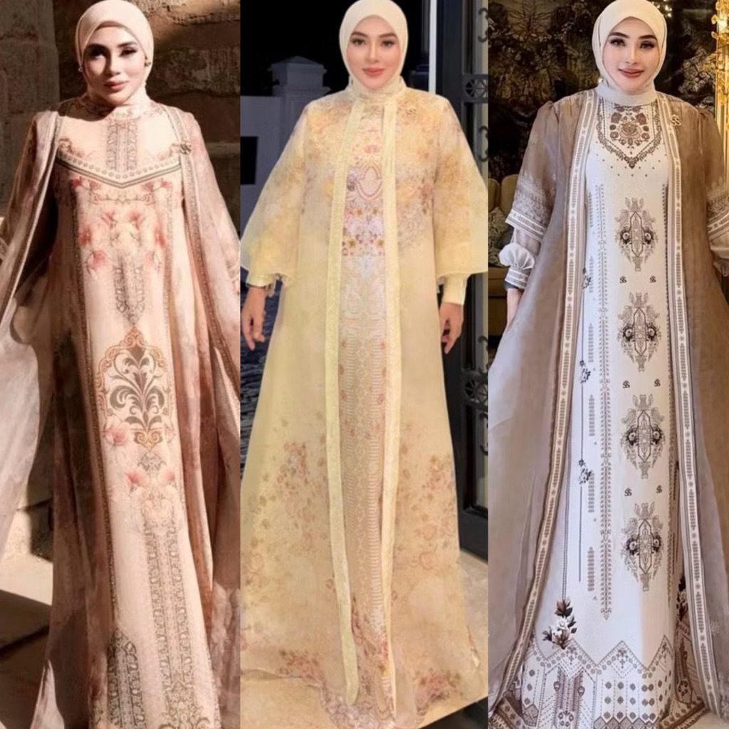 SHELLASAUKIA GAMIS DRESS SS PREMIUM ORIGINAL 100%