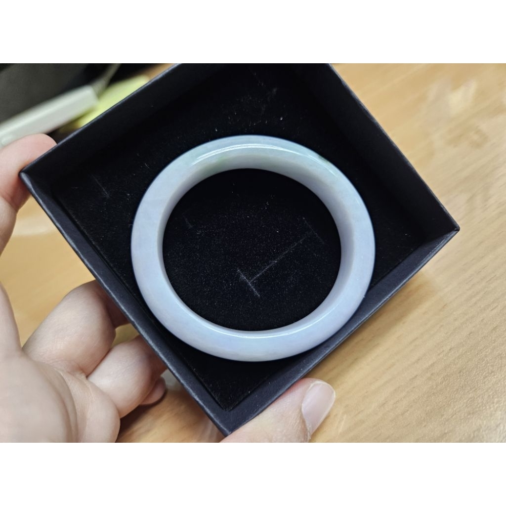 Jade Jadeite Bangle Oval Guifei Original Burma Myanmar