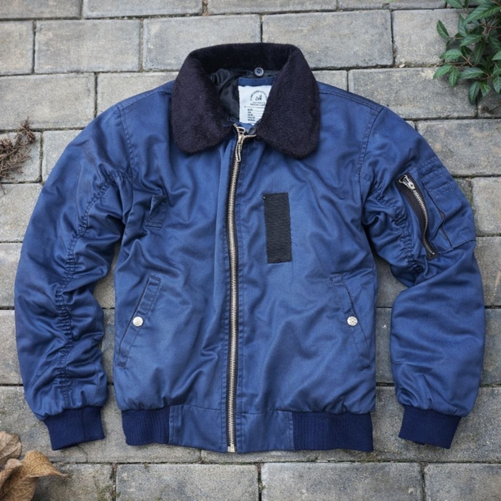 Navy Flight/Bomber Jacket B-15 Style Timechine Company (SECOND)