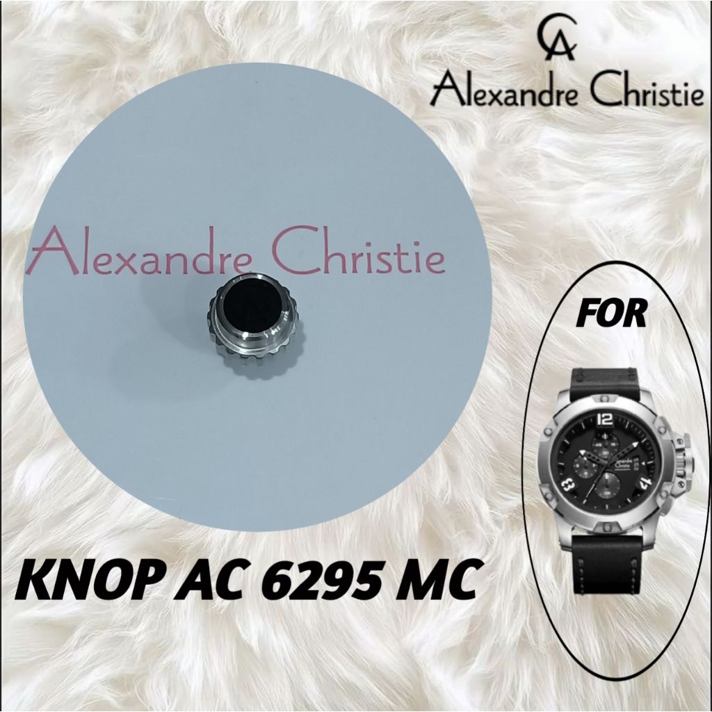 Knop / crown Alexandre Christie original 6295 MC