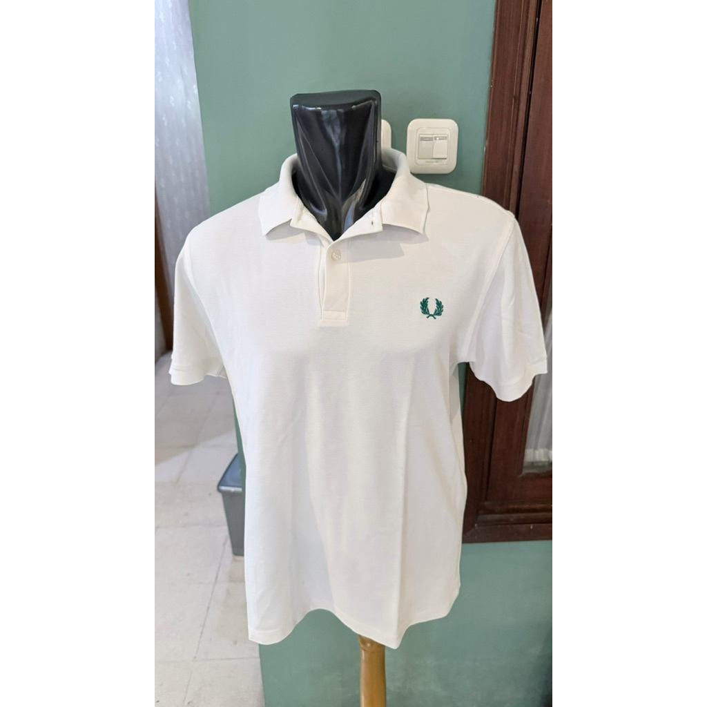 Polo Tshiet Fred Perry White
