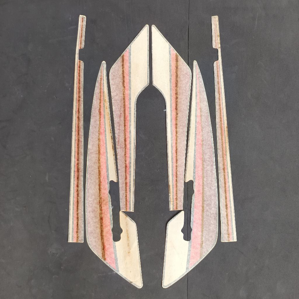 Stiker Striping sticker GL pro Merah Tahun 90 91 Original