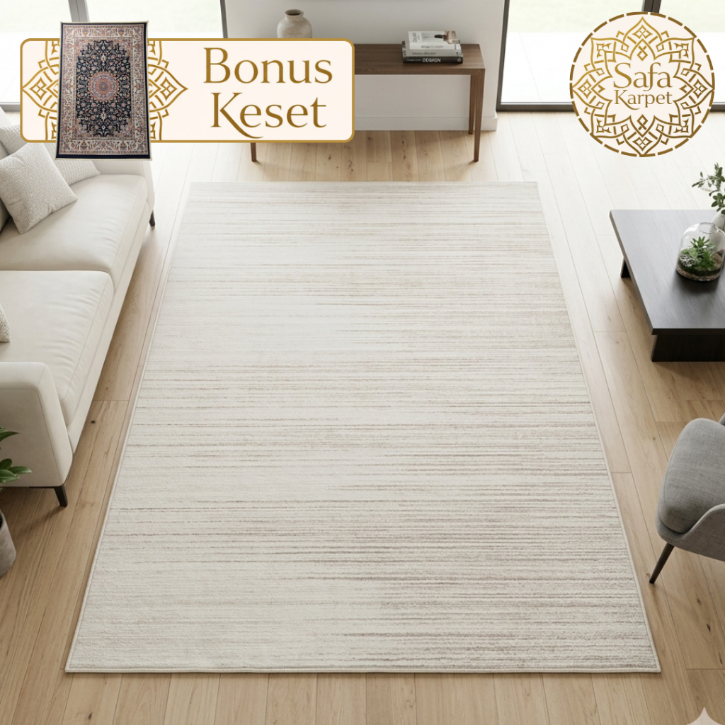 Karpet Lantai Ruang Tamu 200x300 Motif Turki Aesthetic Ruang Tamu Keluarga Anti Slip Tanpa Bulu