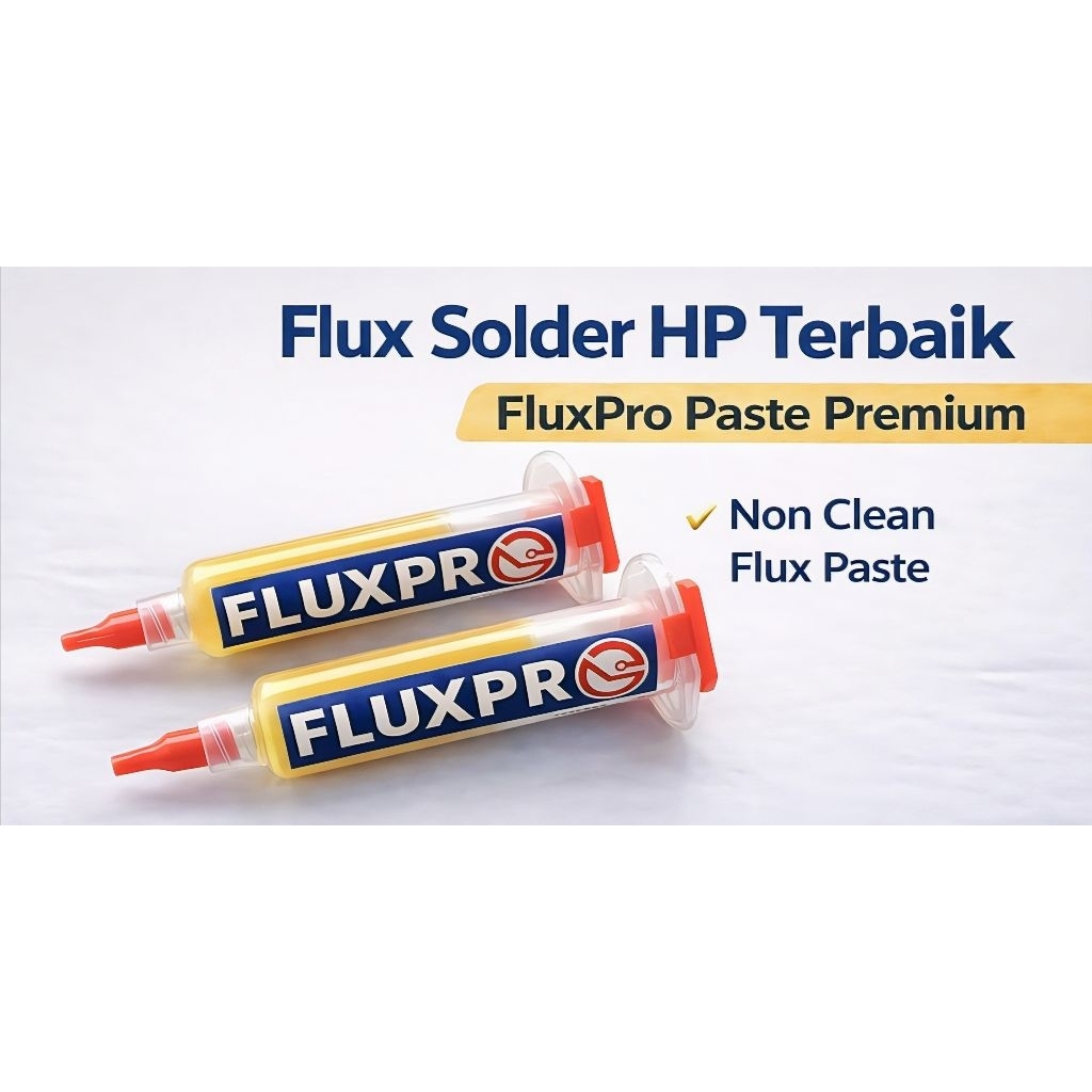 Flux Solder HP Terbaik Non Clean FluxPro Paste Premium BGA IC Reballing