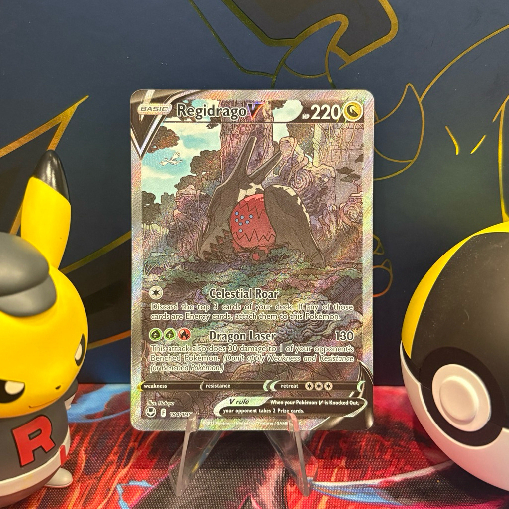 Regidrago V 184/195 ENG - Alt Art - Silver Tempest - Pokemon TCG