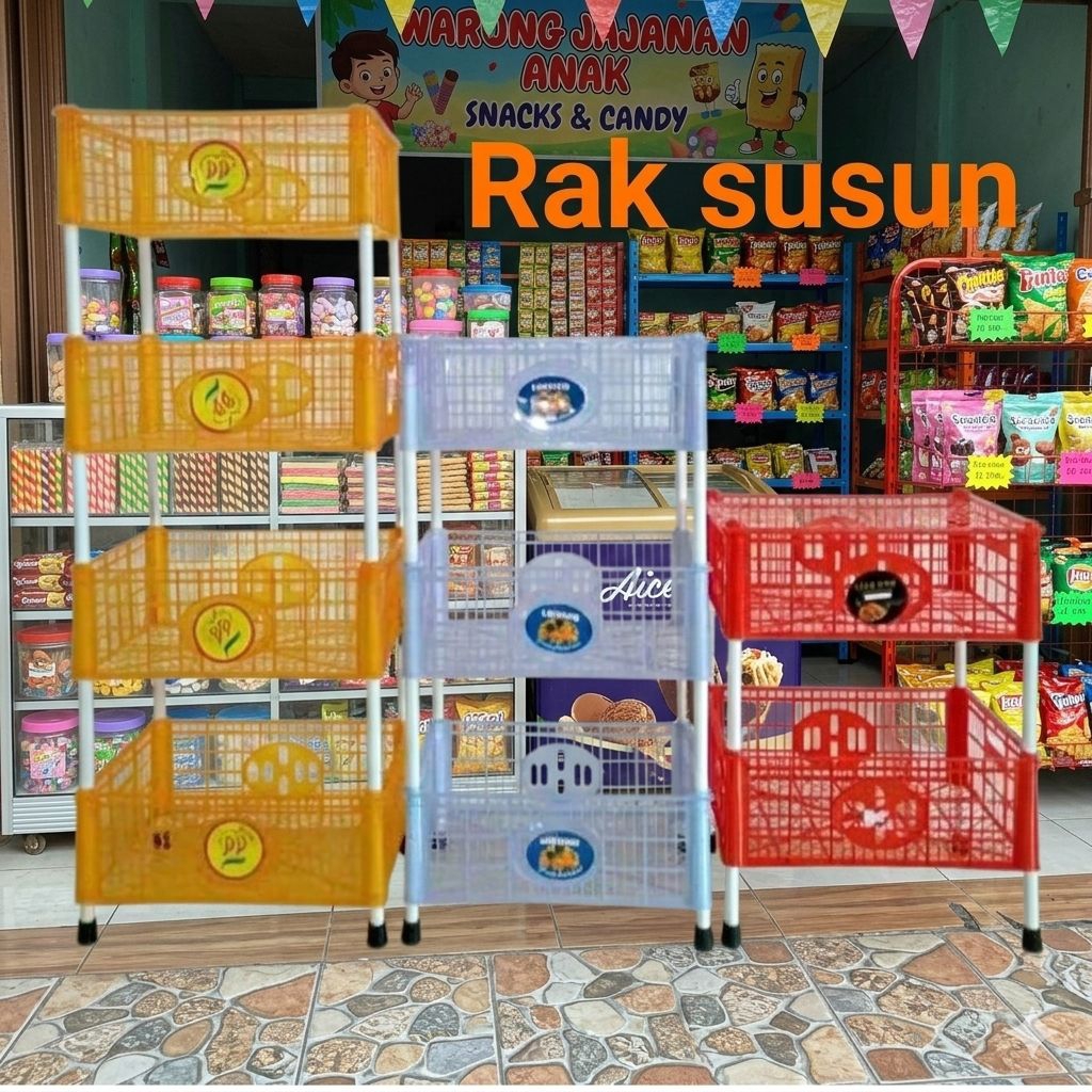 Rak Susun Keranjang Buah