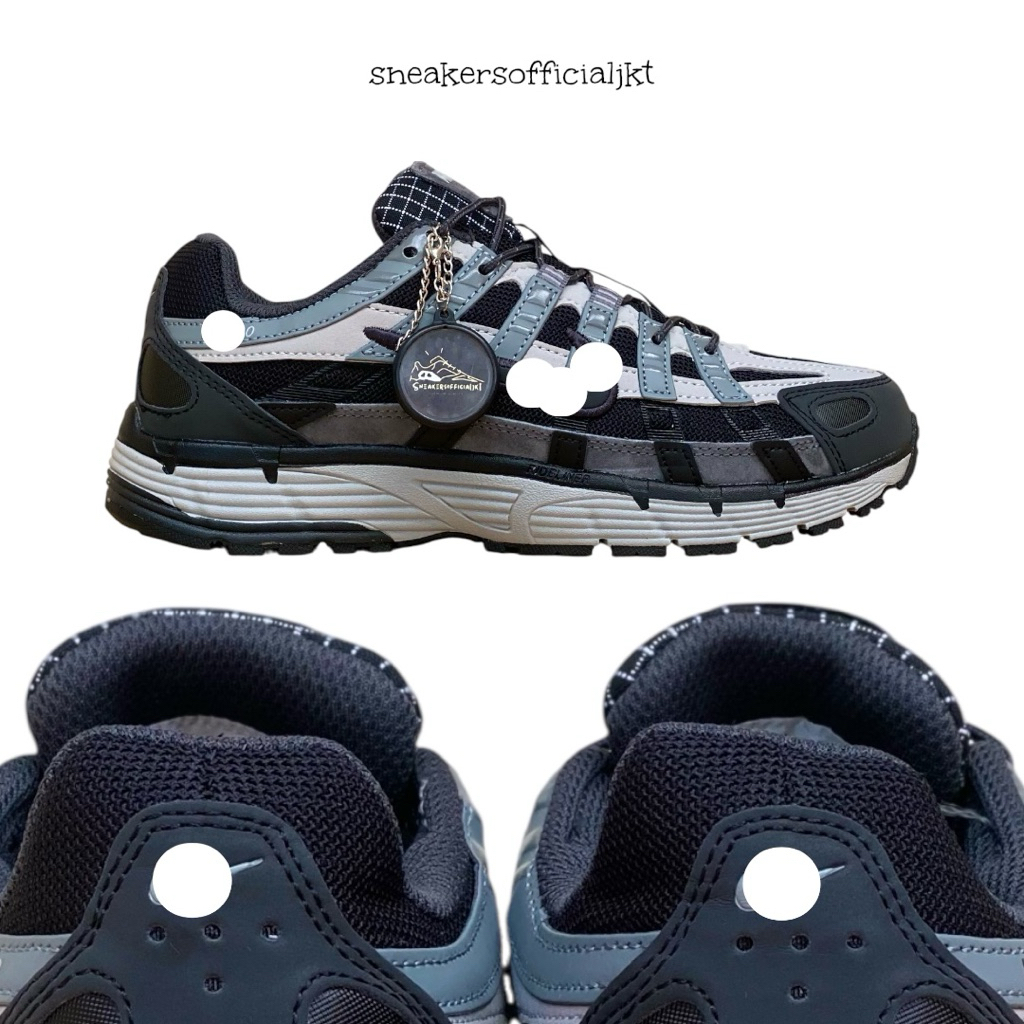 Sepatu Sneakers P-6000 Anthracite Smoke Grey Black Original - Sepatu Sneakers Pria Wanita Nike P6000