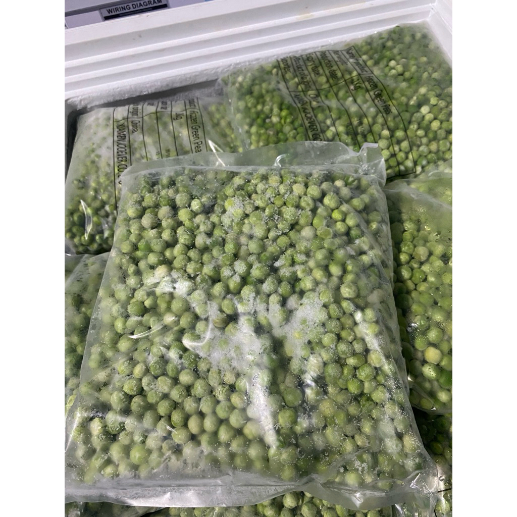 kacang polong frozen