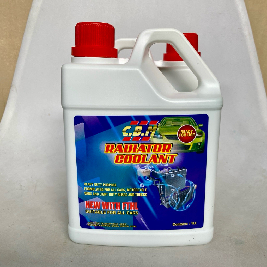 Air Radiator Motor Mobil CBM 1L / Prestone Radiator Coolant / CBM Radiator Coolant