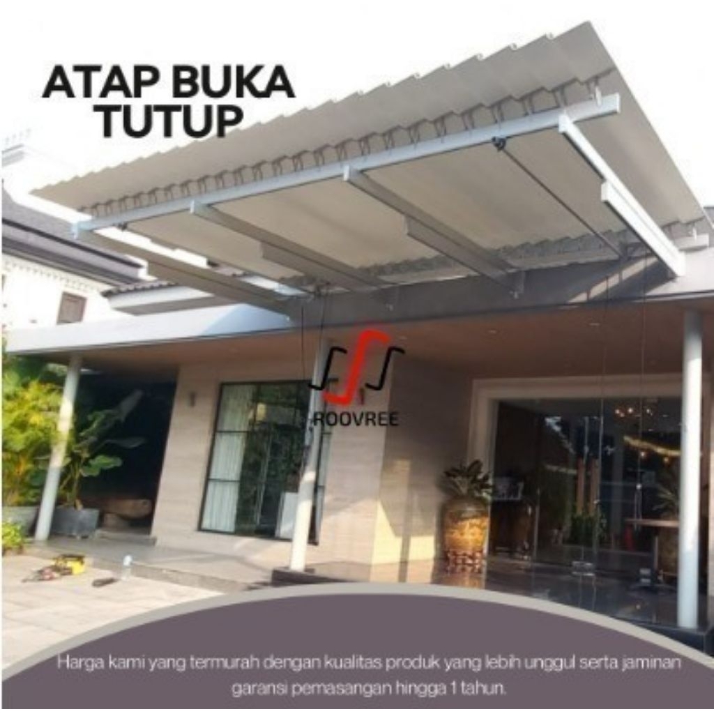 Atap buka tutup