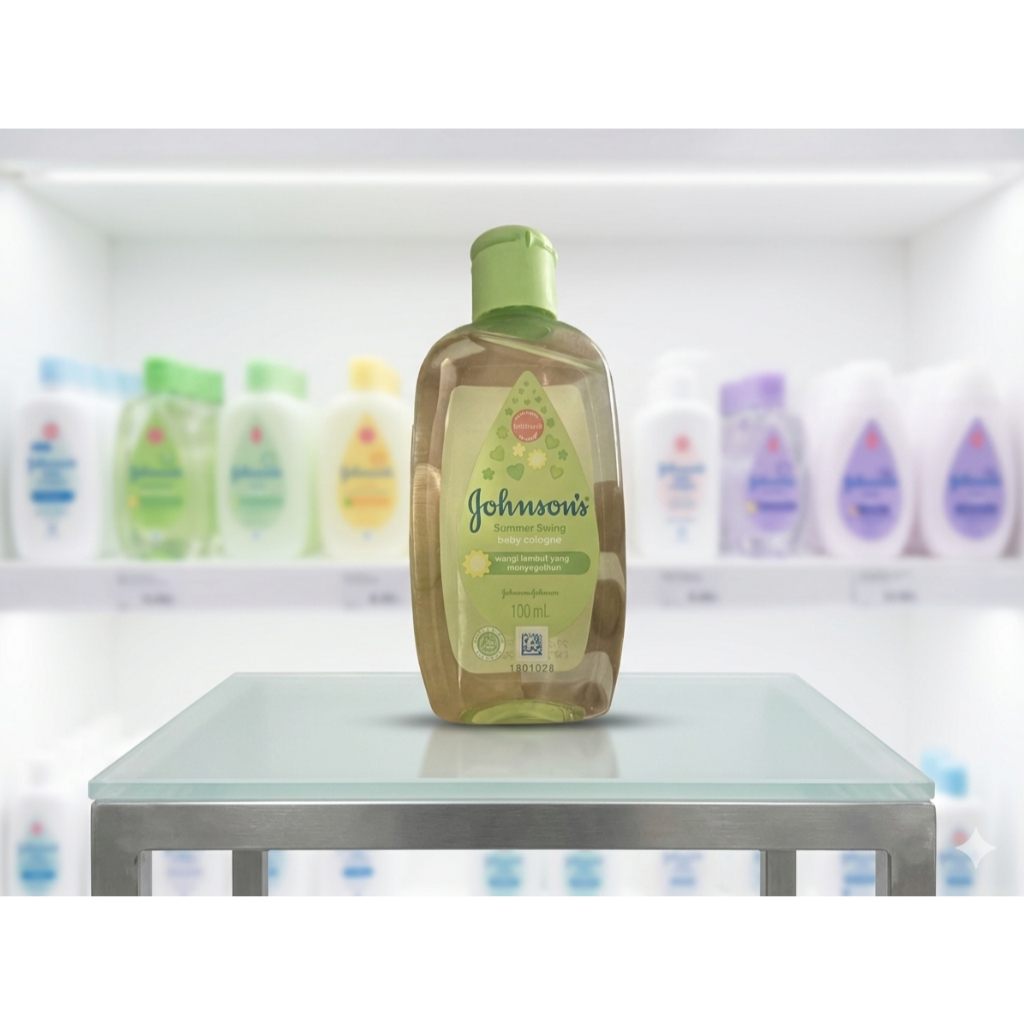 Johnson Baby Cologne Green Parfum Bayi Segar Botol Hijau