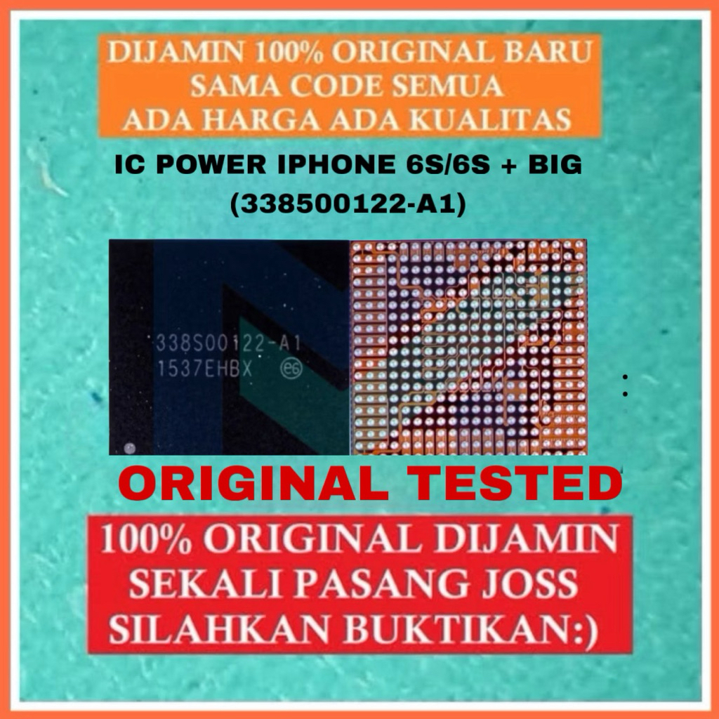 IC POWER IPHONE 6S/6S + BIG 338500122-A1 Original Tested