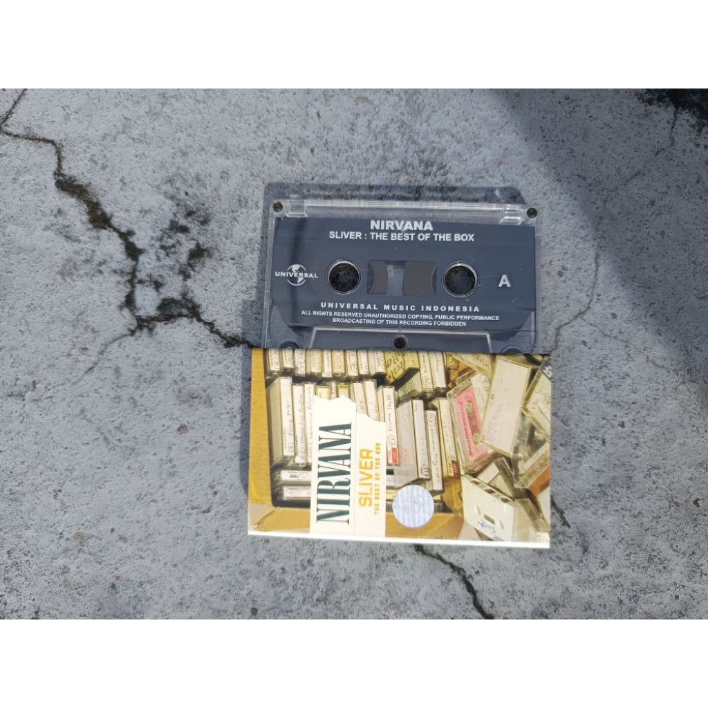 Kaset Pita Nirvana Album Sliver