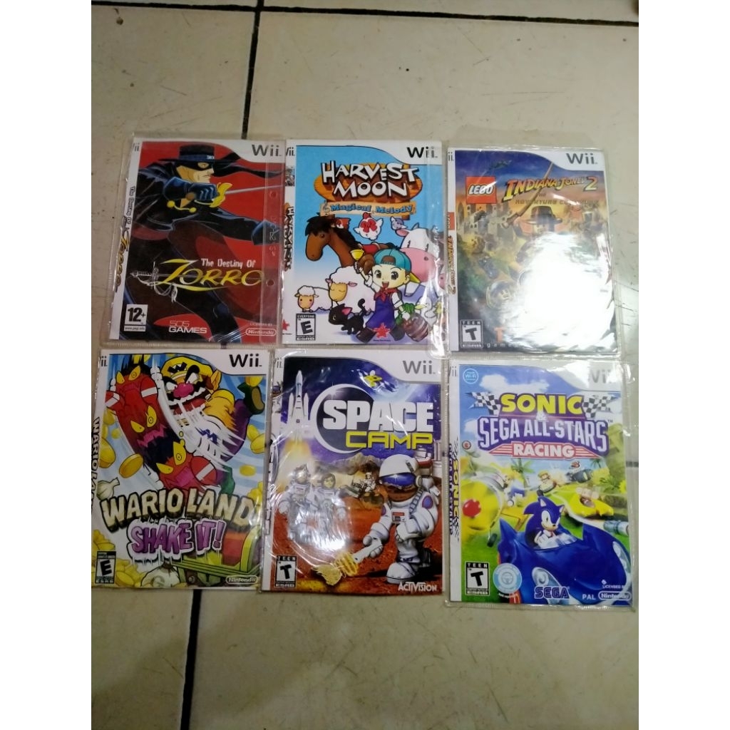 Casette Kaset Nintendo WII Second