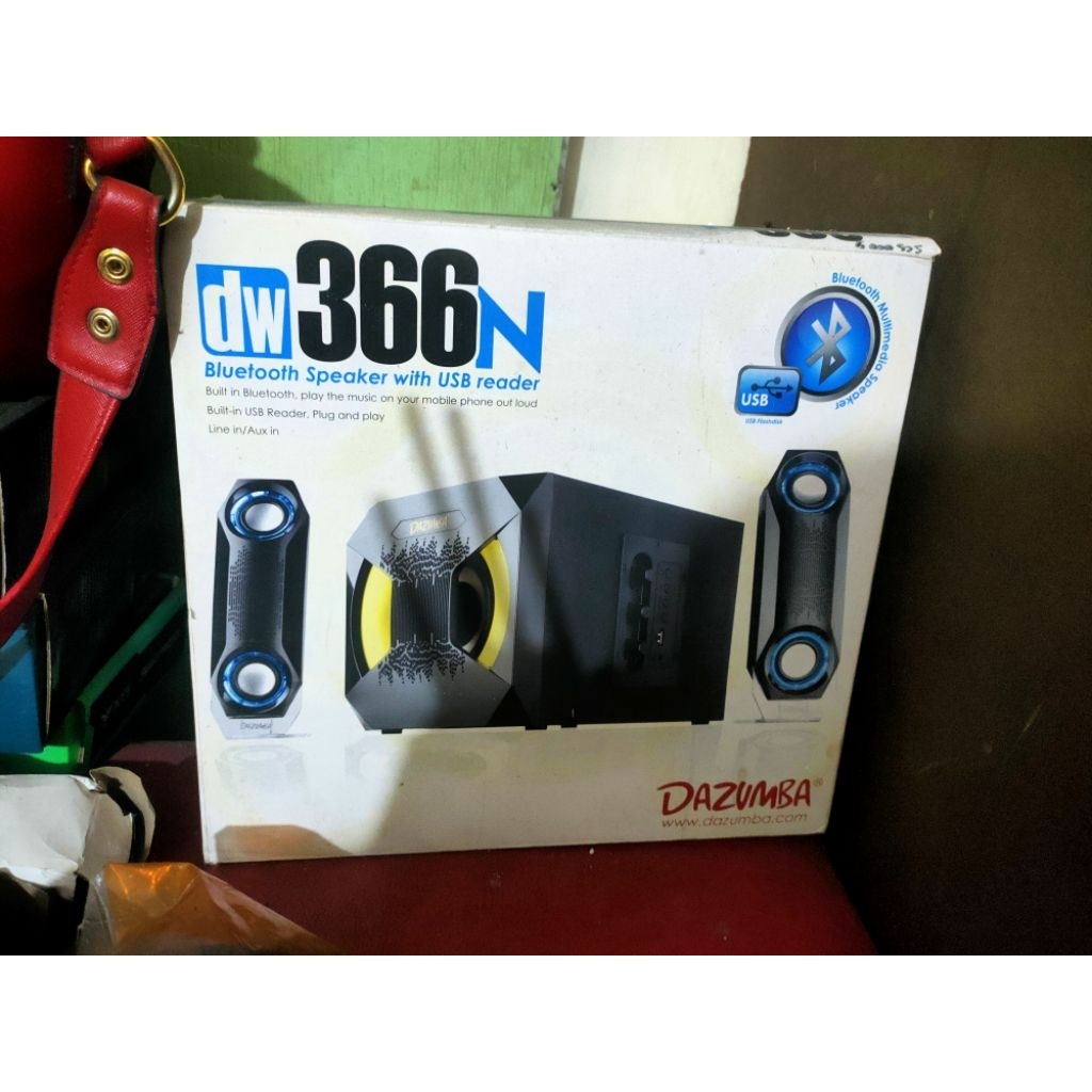 Speaker aktif blutut dazumba dw366n