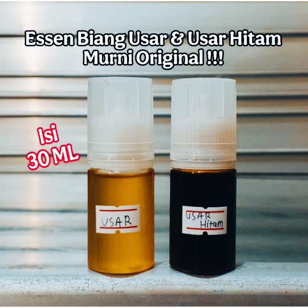 Essen Biang Usar & Usar Hitam Murni 30ML - Original Kualitas Import