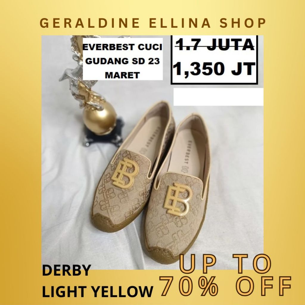 Sepatu EVERBEST wanita perempuan cewe cewek ORIGINAL 100% Seri DERBY
