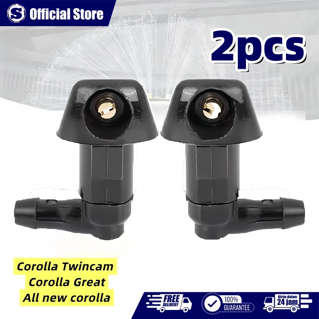 Nozzle Wiper Air Nozzle Washer SET Toyota Corolla Twincam Great All New Corona