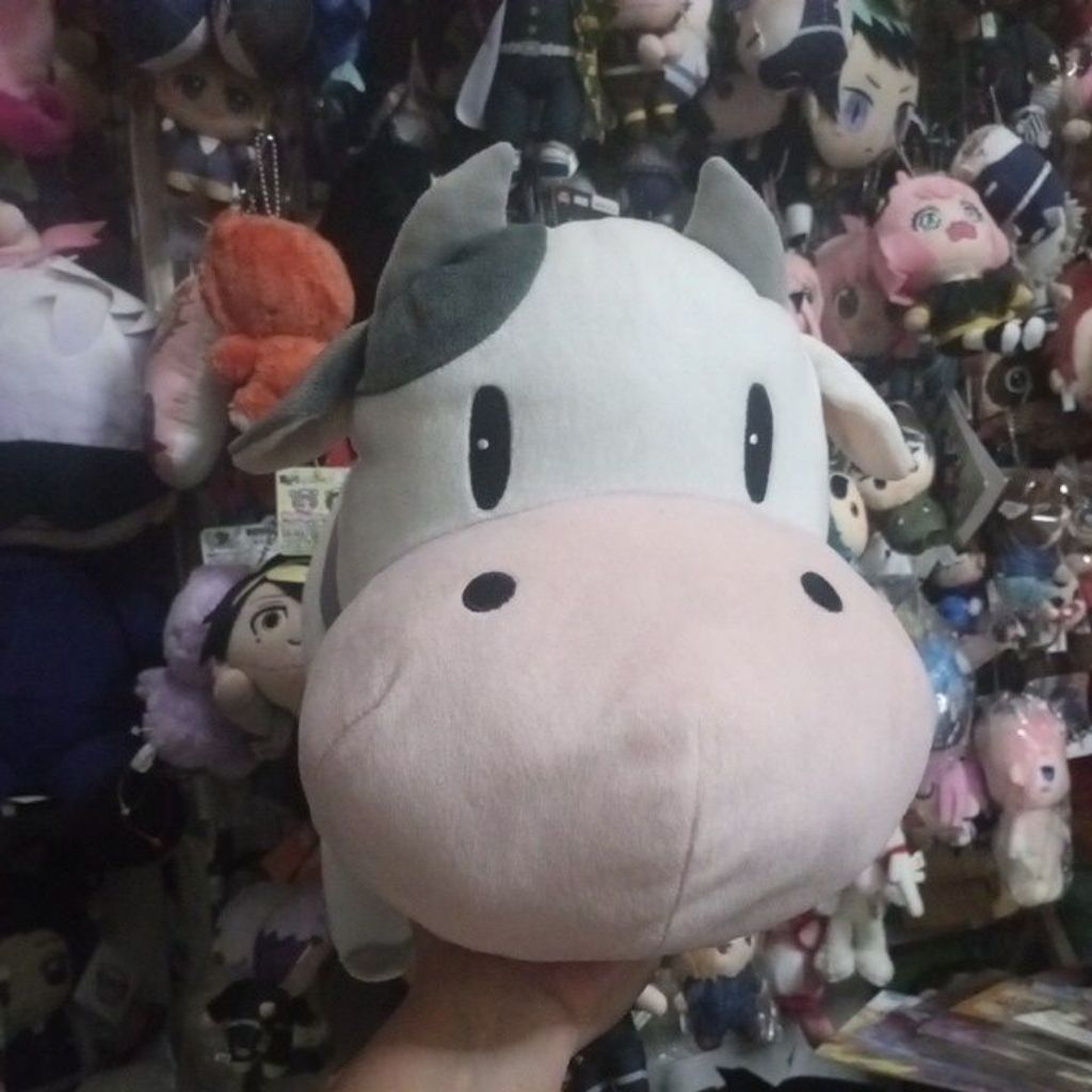 Official Ranch Monogatari Cow Plush XL / Jumbo Harvest Moon Cow/ Boneka Sapi Harvest Moon ORIGINAL
