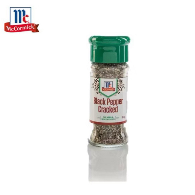 Mccormick Black Pepper Cracked lada hitam 35 gr