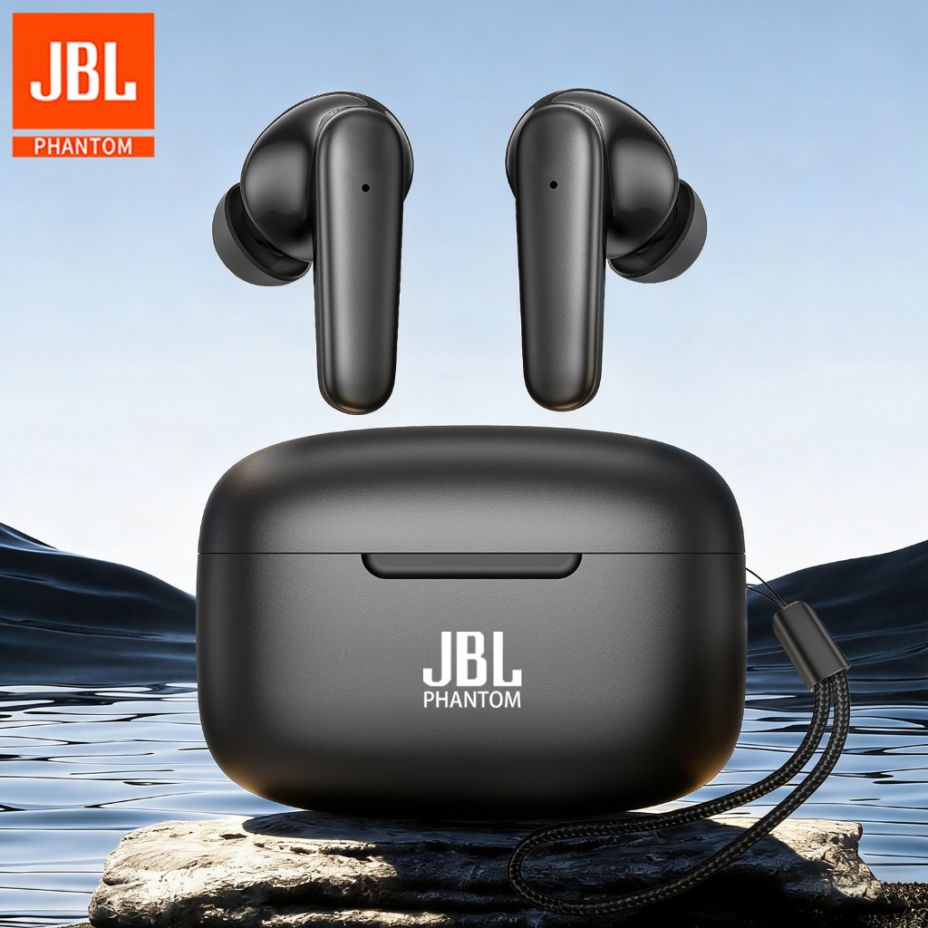 NEW COD JBL Phantom ori TWS Earphone Nirkabel TWS Asli Bluetooth 5.3 Headphone Suara Stereo 9D